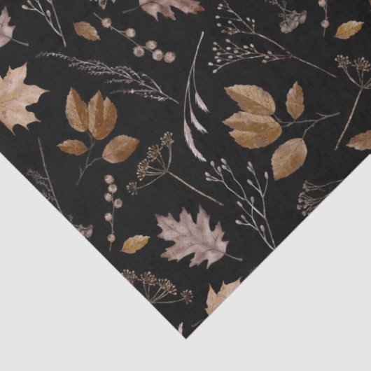 紅葉パターン 薄葉紙 (詳細)