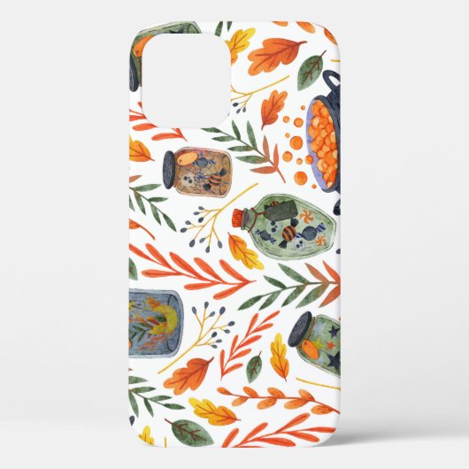 紅葉パターン。 Case-Mate iPhoneケース (裏面)