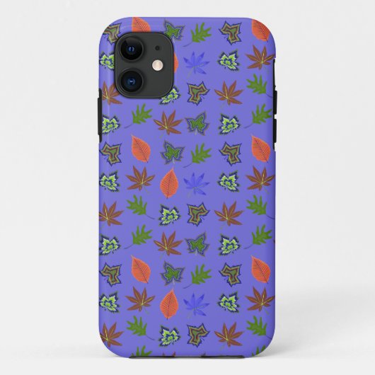 紅葉パターン Case-Mate iPhoneケース (裏面)
