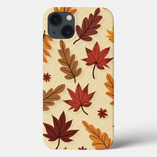紅葉パターンiPhone 13ケース Case-Mate iPhoneケース (裏面)