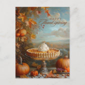 紅葉パンプキンパイハッピー感謝祭 シーズンポストカード (正面)