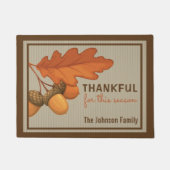 紅葉パーソナライズされたズ ドアマット (正面)