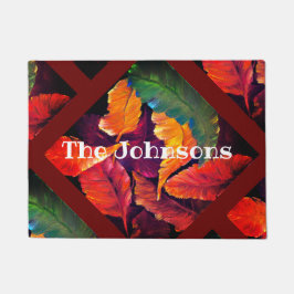紅葉パーソナライズされたドアマット ドアマット