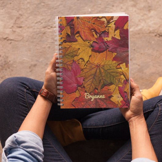 紅葉パーソナライズされた緩和曲線 ノートブック