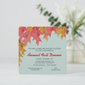 紅葉ビジネス秋ディナー 招待状 (スタンド正面)