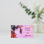 紅葉ピンクスワールレジストリカード エンクロージャーカード (スタンド正面)