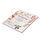 紅葉フレンドジビング感謝祭 タイル (側面)