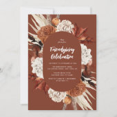 紅葉フレンドリーお祝い 招待状 (正面)