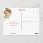 紅葉フローラ感謝祭2枚 ポストカード (裏面)