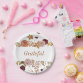 紅葉フローラ感謝祭 ペーパープレート (パーティー)