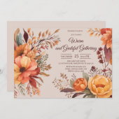 紅葉フローラ感謝祭 招待状 (正面/裏面)