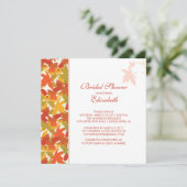 紅葉ブライダルシャワー招待秋 招待状 (スタンド正面)