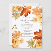 紅葉ブライダルシャワー 招待状 (正面)