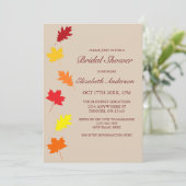 紅葉ブライダルシャワー 招待状 (スタンド正面)