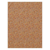 紅葉ブラウンオレンジイエロー秋シンプル テーブルクロス (正面)