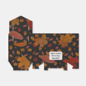 紅葉ブラックカスタムカラーと文字 フェイバーボックス (折り畳みなし)