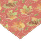 紅葉ブーケ – 赤 テーブルクロス (アングル)