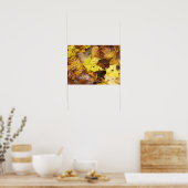 紅葉プリント ポスター (キッチン)