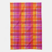 紅葉プレイド キッチンタオル (縦)