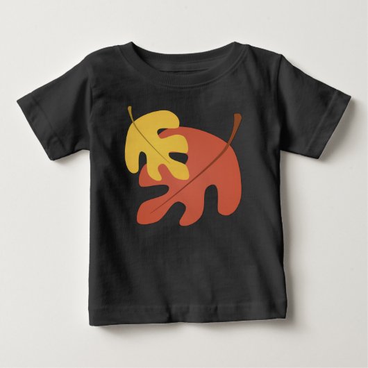 紅葉ベビーシャツ ベビーTシャツ (正面)