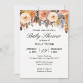 紅葉ベビーシャワー招待状 招待状 (正面)