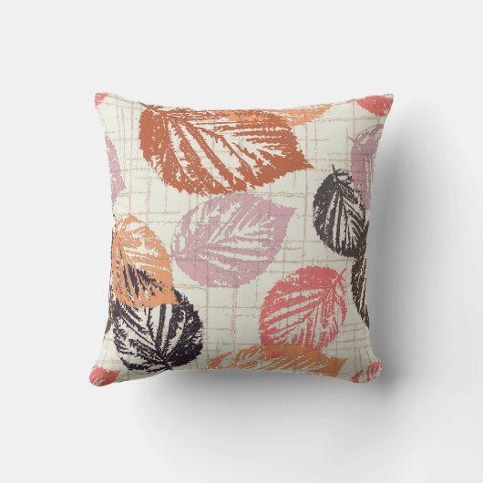 紅葉ベージュ。 クッション (裏面)