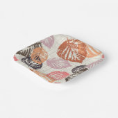 紅葉ベージュ。 ペーパープレート (傾斜あり)