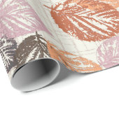 紅葉ベージュ。 ラッピングペーパー (ロールコーナー)