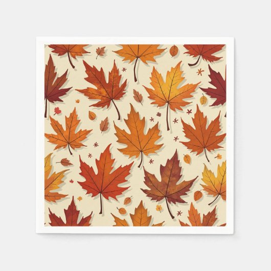 紅葉ペーパーナプキン スタンダードカクテルナプキン (正面)