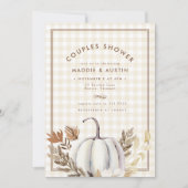 紅葉ホワイトパンプキンカップルブライダルシャワー (正面)