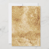 紅葉ホワイトフローラポス結婚トブランチ 招待状 (裏面)