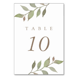 紅葉ボタニッ結婚クス テーブルナンバー