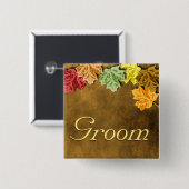 紅葉ボタン 缶バッジ (正面&裏面)