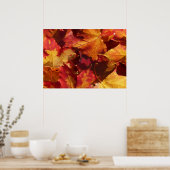 紅葉ポスター ポスター (キッチン)