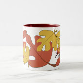 紅葉マグ ツートーンマグカップ (中央)