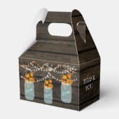 紅葉メイスンジャー結婚式の引き出物箱 フェイバーボックス (正面サイド)