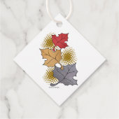 紅葉メッセージカード フェイバータグ (裏面)