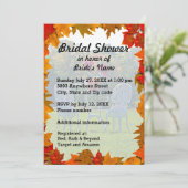 紅葉メドーオブラブブライダルシャワー招待状 招待状 (スタンド正面)
