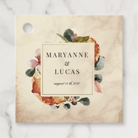 紅葉モノグラム感謝してい君 フェイバータグ (正面)