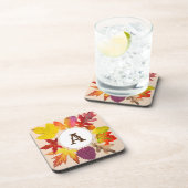 紅葉モノグラム コースター (右側)