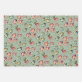 紅葉ラッピング紙フラットシートセット3 ラッピングペーパーシート (正面2)