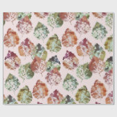 紅葉ラッピング紙フラットシートセット3 ラッピングペーパー (フラット)