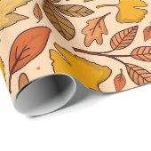 紅葉ラップ紙 ラッピングペーパー (ロールコーナー)