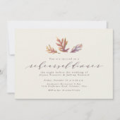 紅葉リハーサルのディナーの招待 案内状 (正面)