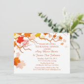 紅葉リハーサルディナー招待状autm2 招待状 (スタンド正面)