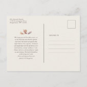 紅葉リハーサル インビテーションポストカード (裏面)