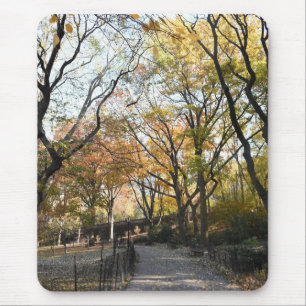 紅葉リバーサイドパークニューヨークシティNYC マウスパッド