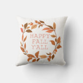紅葉リースハッピー秋感謝祭 クッション (裏面)