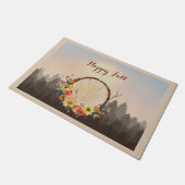 紅葉リースフォレストフォグ ドアマット (アングル)