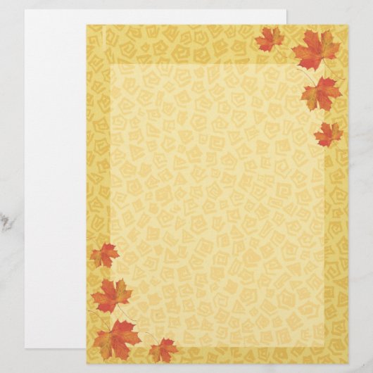 紅葉レターヘッド (正面/裏面)